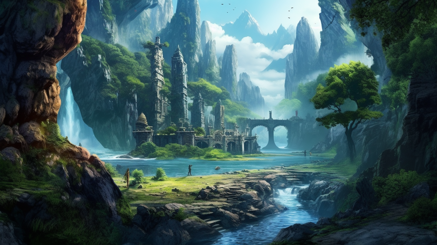 A.I. Fantasy Landscape