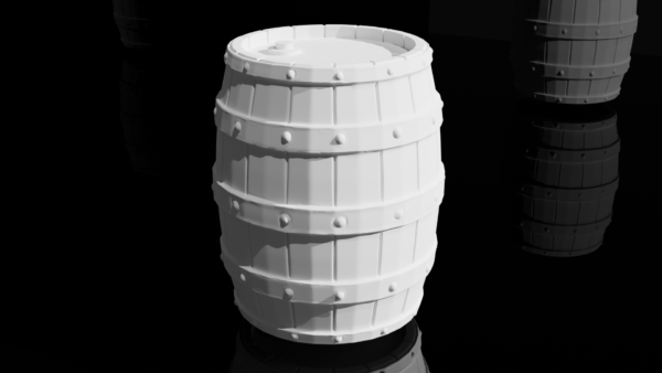 3D Model Barrel
